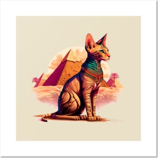 Sphynx Of Desert Posters and Art